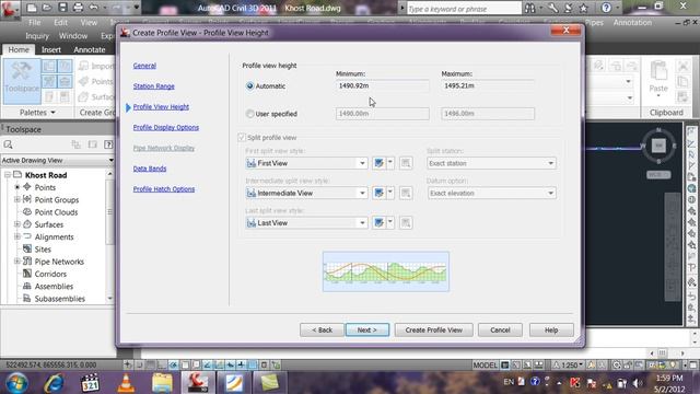 Lesson 09 Autodesk AutoCAD Civil 3D in PASHTO Language смотреть онлайн