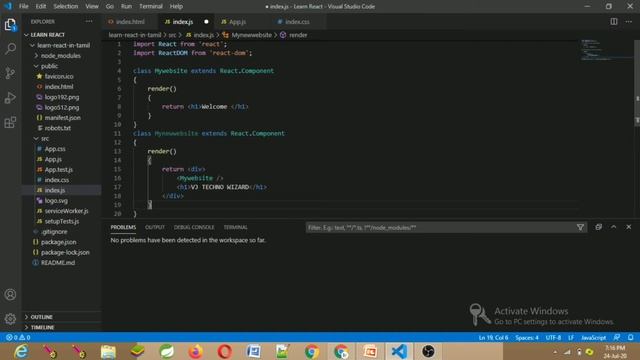React Components | Class Component | ReactJS Tutorial | Part - 8 | Tamil смотреть онлайн
