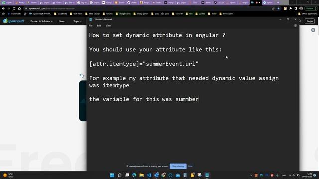 Dynamic attribute Angular hands on смотреть онлайн