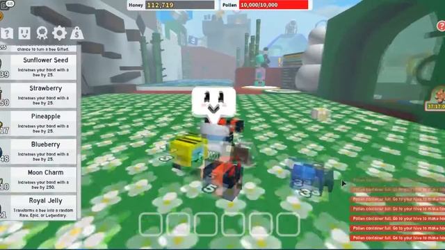 Roblox Bee Swarm Simulator / Роблокс. Симулятор пчелиного роя. Открываем пчелиные яйца 2! смотреть онлайн