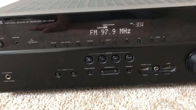 Yamaha RX-V673 7.2 HDMI Home Theater Surround Receiver смотреть онлайн