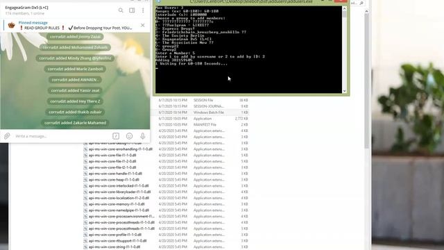 Auto Add Members to your Telegram Group | Telebot смотреть онлайн