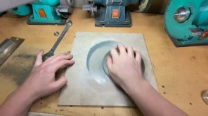 Два способа править алмазный круг, убираем завал на тарелке 12А2-20