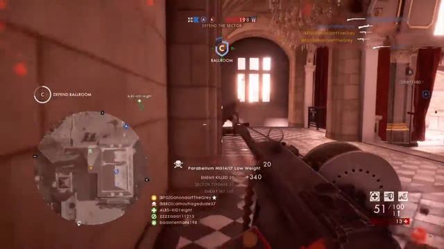 Battlefield 1 Parabellum MG14/17 Low Weight 5 Man Feed смотреть онлайн
