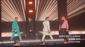 Westlife - World of our own (Singapore Indoor Stadium 18/02/23)
