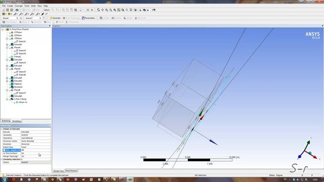 Видео-урок. Создание объекта Печь ВТН в Design modeler для последующего расчета в ANSYS Fluent смотреть онлайн