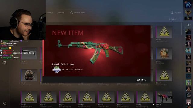 ohnePixel Reacts | #1 AK-47 Wild Lotus Trade-Up | 0.0000.. Float | 10% Chance смотреть онлайн