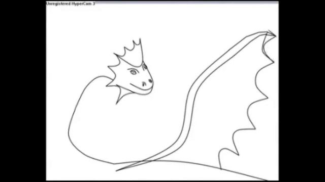 Рисуем дракона в Paint.NET без мышки =) drawing a red dragon.wmv смотреть онлайн
