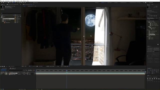 How to PULL THE MOON Closer to You│After Effects VFX Tutorial смотреть онлайн