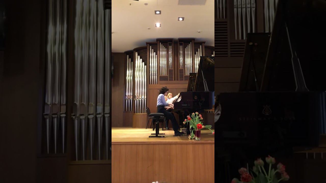 Л. ван Бетховен Концерт №1 1 часть Op.15 исп Чепкин Иван, 10 лет смотреть онлайн