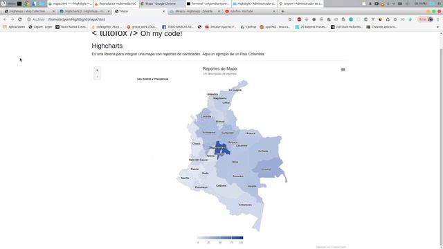 Map charts Highcharts JS смотреть онлайн