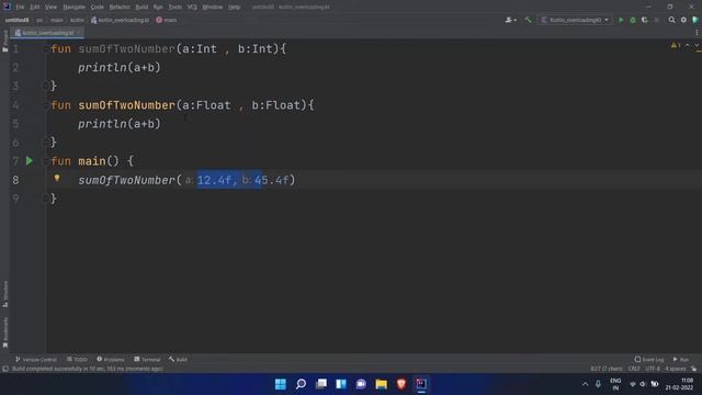 Function Overloading In Kotlin In Hindi | Kotlin complete course in Hindi | #38 смотреть онлайн