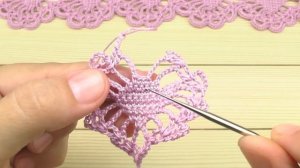 Ажурное ЛЕНТОЧНОЕ КРУЖЕВО вязание крючком мастер-класс  Crochet Tape Lace Tutorial