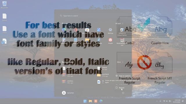 How to Change and Restore Default System Font on Windows 11 смотреть онлайн