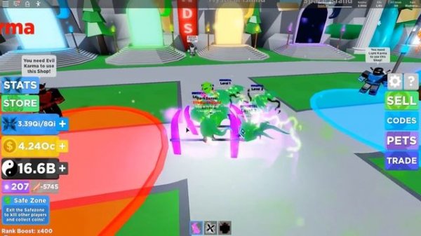 СТАЛ САМЫМ ЗЛЫМ НИНДЗЯ В ЛЕГЕНДА НИНДЗЯ! НАКОПИЛ 5000 ПЛОХОЙ КАРМЫ! ROBLOX ⚡ Ninja Legends