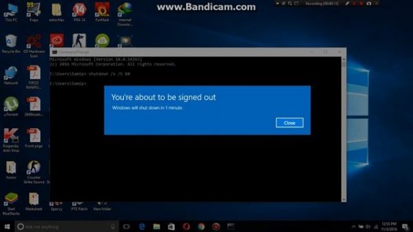 How to set or cancel shutdown timer in Windows 7/8/8.1/10