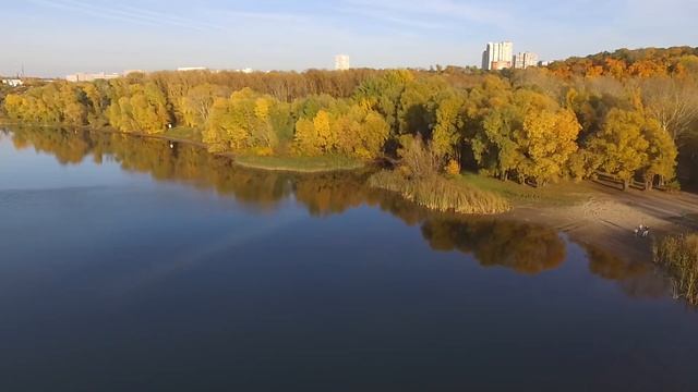 Казанка осенью. DJI Phantom 3 SE смотреть онлайн