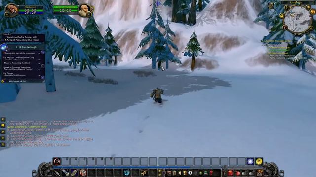 WOW Wotlk Classic Leveling Gameplay Dwarf Hunter 1-11 смотреть онлайн