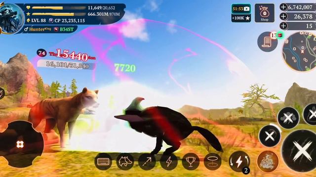 The Wolf- || Purchasing new Halloween Skin Shadow Hunter || The Wolf Online Simulator. 🐺 смотреть онлайн