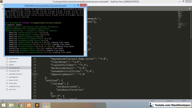 Upgrade Laravel 5.8 to 6.0 | Update E-com Website from Laravel 5 to Laravel 6 (Part-169) смотреть онлайн