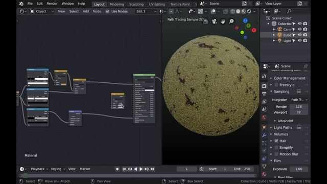 Using Procedural Textures in Blender смотреть онлайн