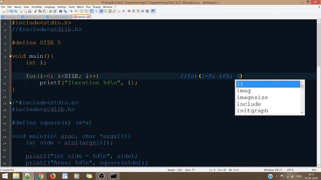 22. Macros and Command Line Arguments смотреть онлайн