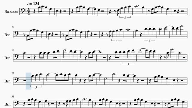 Bassoon Sheet Music: How to play The Joker And The Queen by Ed Sheeran ft Taylor Swift смотреть онлайн