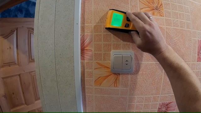 3 В 1. Бытовой детектор(сканер) металла, дерева и АС проводов. Первое включение смотреть онлайн