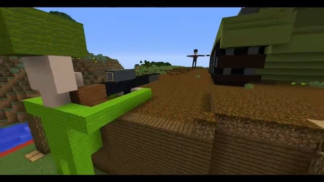 Танк Т-34 в Майнкрафт [MineCraft] на сервере Dard of Craft (Улучшенный) смотреть онлайн