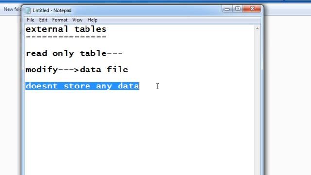 SQL: External Table Part-1 смотреть онлайн