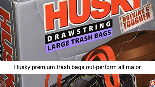 POLY AMERICA HK33DS042B Drawstring Black Garbage Bag , 42 Count 33 Gallon - Overview смотреть онлайн