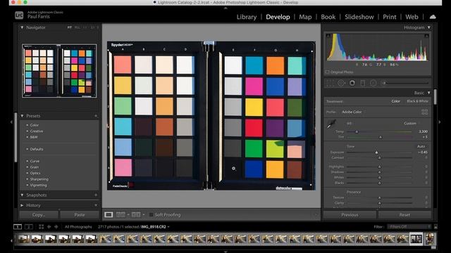 Colour management for photographers with the SpyderCHECKR from Datacolor. смотреть онлайн