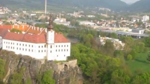 Дечинский замок и город Дечин