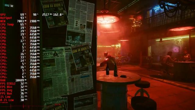 Cyberpunk 2077 2k,1440p benchmark r7 5800X3D,RX 6700 XT смотреть онлайн