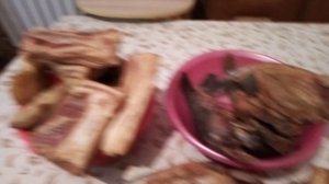 Африканский сом холодного копчения.