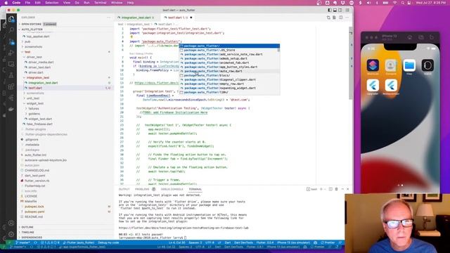 FAILURE! Converting a Flutter driver test to an integration test (live coding) смотреть онлайн