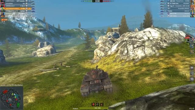 Kpz 70, T110E4 & IS-4 • WoT Blitz Gameplay смотреть онлайн