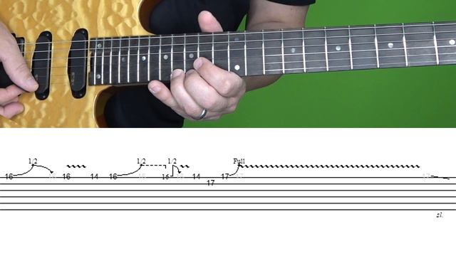 Journey - Don't Stop Believin' - Guitar lesson (solo) with tabs! смотреть онлайн