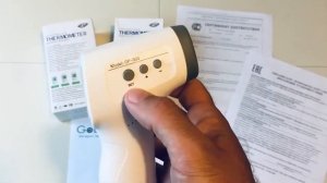 Описание бесконтактного инфракрасного термометра GP 300