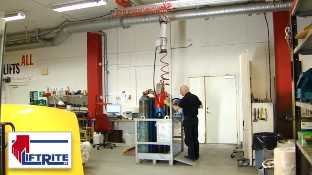 Vacuum Lifter for Cylinder Lifting | Lift Rite смотреть онлайн