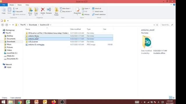 menampilkan data dari excel ke lcd | Excel Project 06 смотреть онлайн