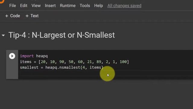 Python Tips for beginners : 4. N-largest and smallest items in a list #python #100PythonTips смотреть онлайн