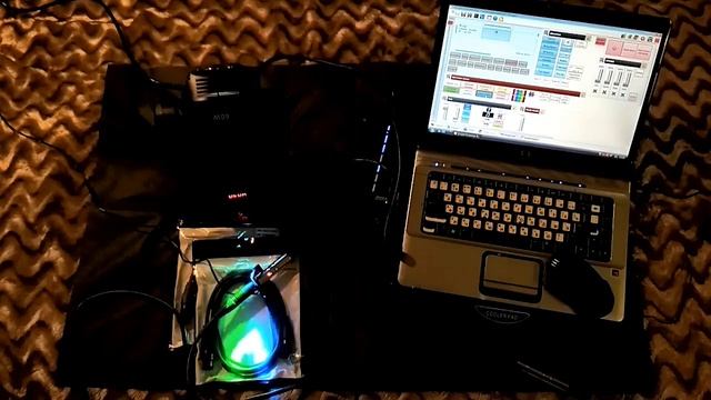 Управление DMX512 беспроводной интерфейс, кабели DMX + бонус! USB-Hub и звуковая карта