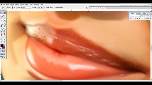 PHOTOSHOP 7 0 Digital painting for BEGINNERS - EASY to depiction * UNIQUE.... ( LIGHTS ON ) смотреть онлайн
