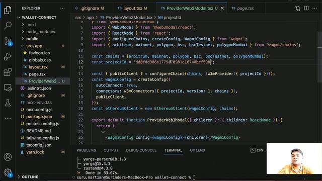 How to integrate web3modal by walletconnect in your own DApp by MartianAcademy. смотреть онлайн