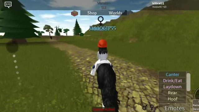 Игра роблокс (дикая лошадь)1 видио смотреть онлайн