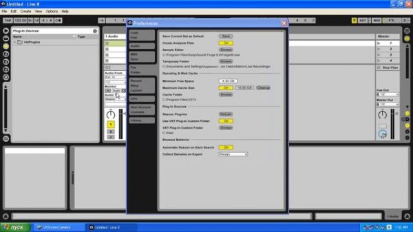 Установка vst плагинов и сэмплов в Ableton live.