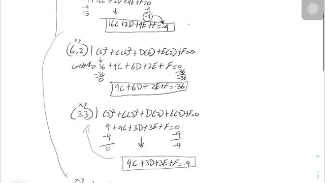 General form of an ellipse given 4 coordinate points using matrices смотреть онлайн