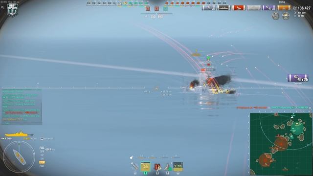 Battleship Ohio: "100% lost ... maybe" - World of Warships смотреть онлайн