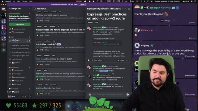 2022-11-29 - Answering Discord Help Forum Questions смотреть онлайн
